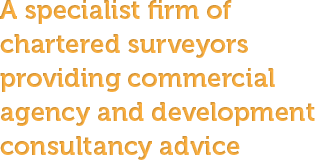 A sepcialist firm of chartered surveyors providing commercial agency and development consultancy advice